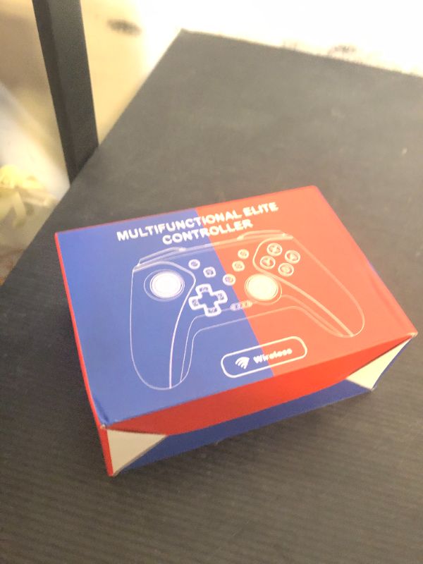 Photo 1 of Wireless Switch Controller for Switch/Lite/OLED Controller, Switch Controller with a Mouse Touch Feeling on Back Buttons, Extra Switch Pro Controller with Wake-up,Programmable, Turbo Function