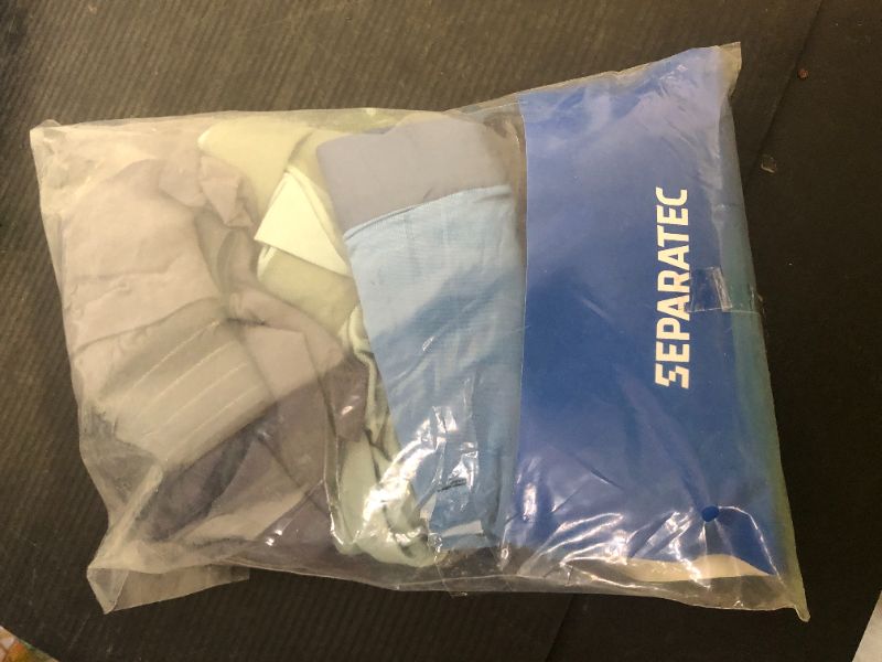 Photo 1 of Separatec Mens Underwear with Separate Pouch Moisture Wicking Micro Modal Boxer Briefs Seamless Soft Underwear with Fly 4Pack(M,Navy Blue/Moonlight Blue/Greenish Grey/Dark Gray)