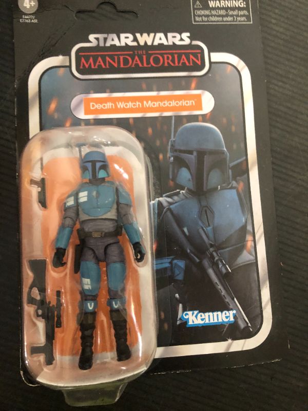 Photo 1 of STAR WARS The Vintage Collection Death Watch Mandalorian Toy, 3.75-Inch-Scale The Mandalorian Action Figure, Toys for Kids Ages 4 and Up