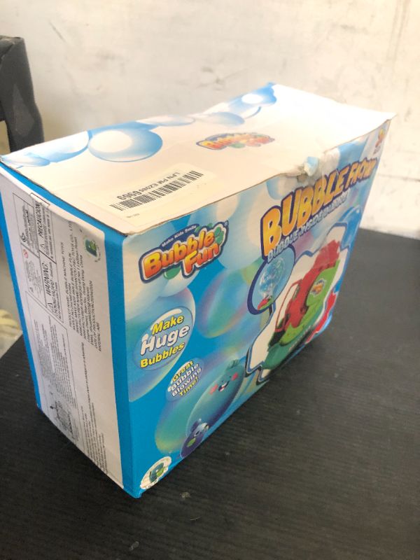 Photo 1 of Bubble Machine for Toddlers Kids & Pets, with 8oz Safe Solution, Extra Large & Bubbles in Bubble Maker, Children & Pets Dog Toys Gift, Indoor/Outdoor Birthday Wedding Party Bubble Blower