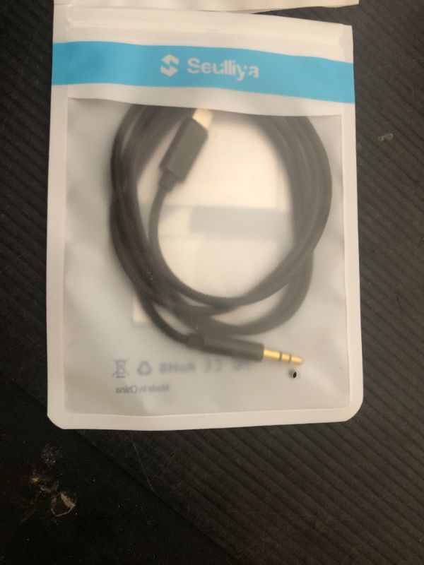 Photo 1 of Aux Cord for iPhone,[Apple MFi Certified] Lightning to 3.5 mm AUX Cable for Car Stereo, Speaker, Headphone, Auxiliary Audio Cable Compatible with iPhone 14 13 12 11 XS XR 3.3FT Nylon Braided-Black
