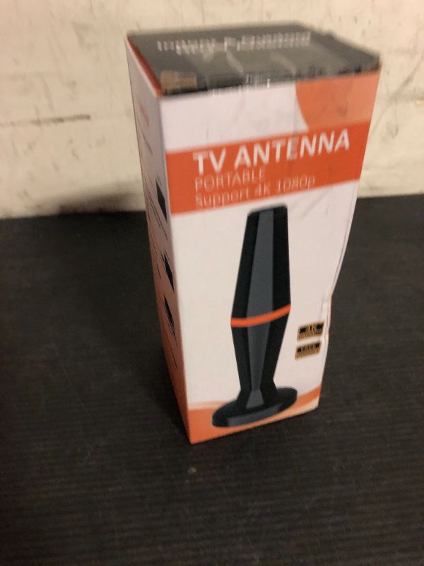 Photo 1 of Digital TV Antenna for Smart Tv Indoor Antenna for Tv Without Cable with 360° Reception, Strong Magnetic Base tv Antenna for Local Channels -10ft Long Cables