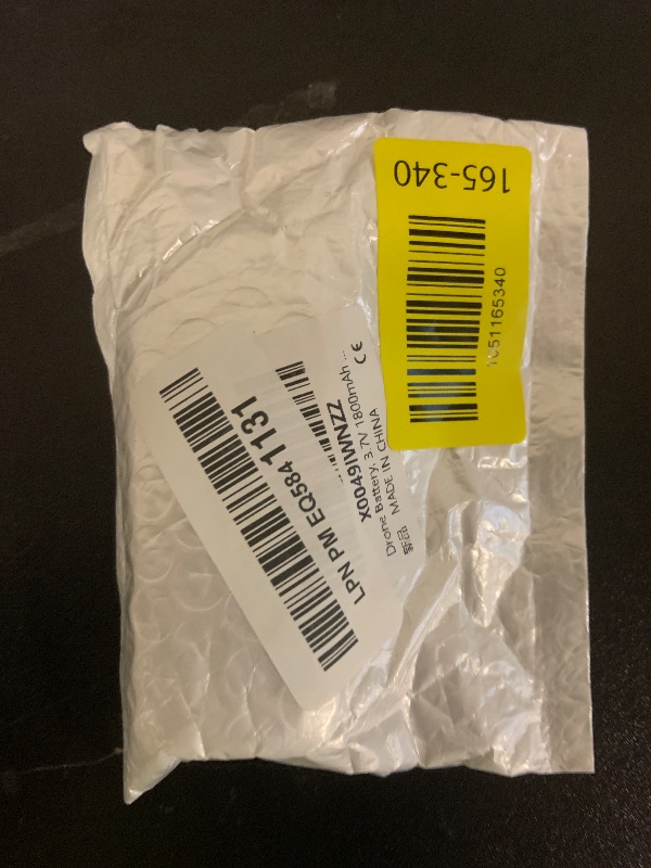 Photo 1 of Drone Battery, 3.7V 1800mAh Li-ion Battery Replacement for E88 E88PRO E88MAX E525 E99 E99PRO P1 P5PRO K3 S1 P8