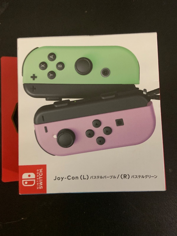Photo 1 of Joy-Con (L)/(R) - Pastel Purple/Pastel Green (Japan Stock)