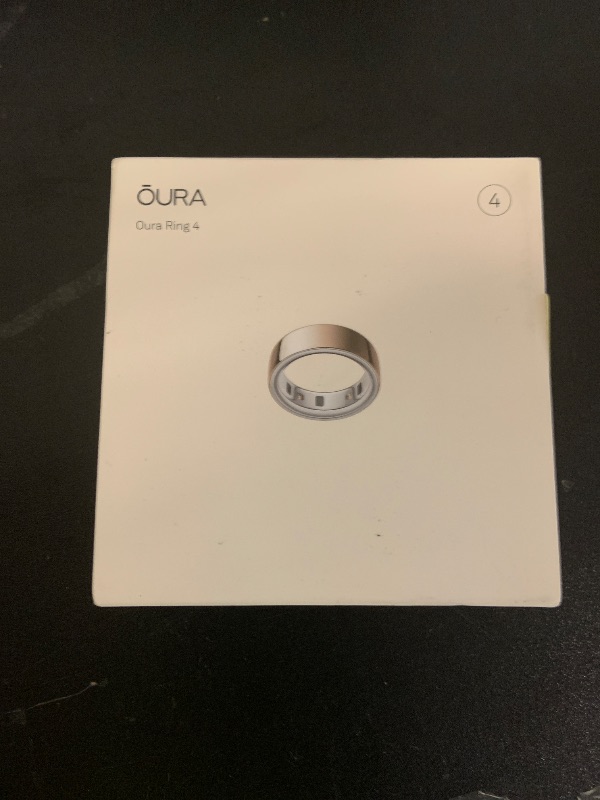 Photo 1 of Oura Ring 4 - Rose Gold - Size 4 - Smart Ring - Unique Sizing, Not Standard US Ring Sizes - Size First - Sleep Tracking Wearable - Heart Rate - Fitness Tracker - Up to 8 Days of Battery Life