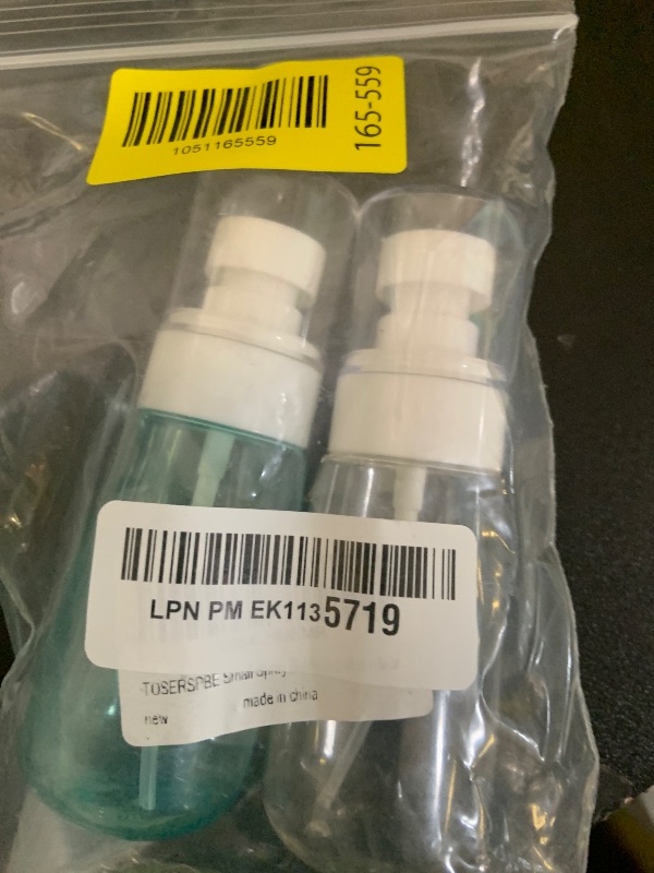 Photo 1 of Small Spray Bottle Travel Size 2oz/60ml Fine Mist Mini Empty Spray Bottles for face Hair Mist Refillable Perfume Portable Atomizer Bottle