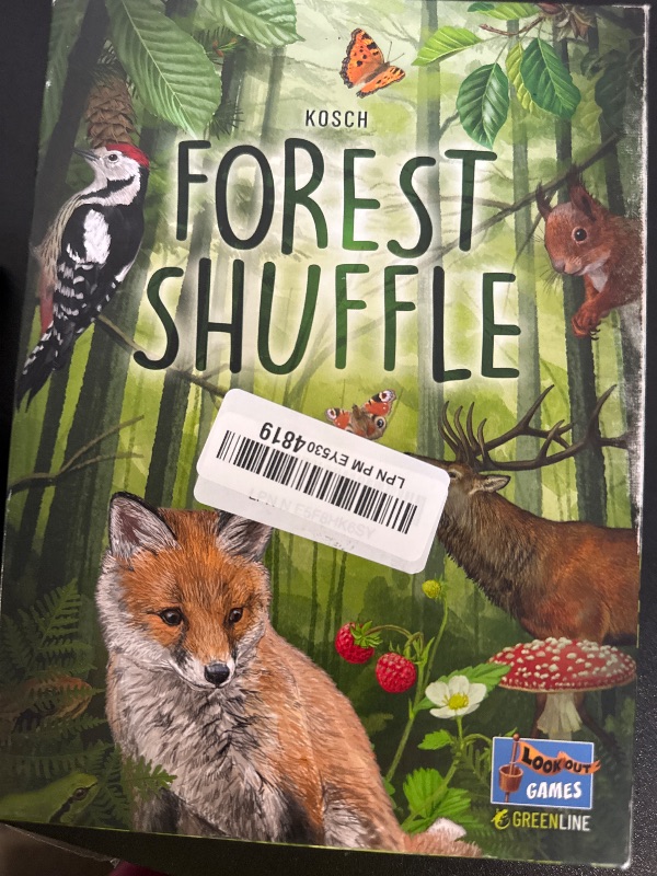Photo 1 of Lookout Games Forest Shuffle Card Game - Create an Ecological Paradise! Clever Strategy Game for Kids & Adults, Ages 10+, 2-5 Players, 60 Min Playtime, ECO-Friendly Packaging