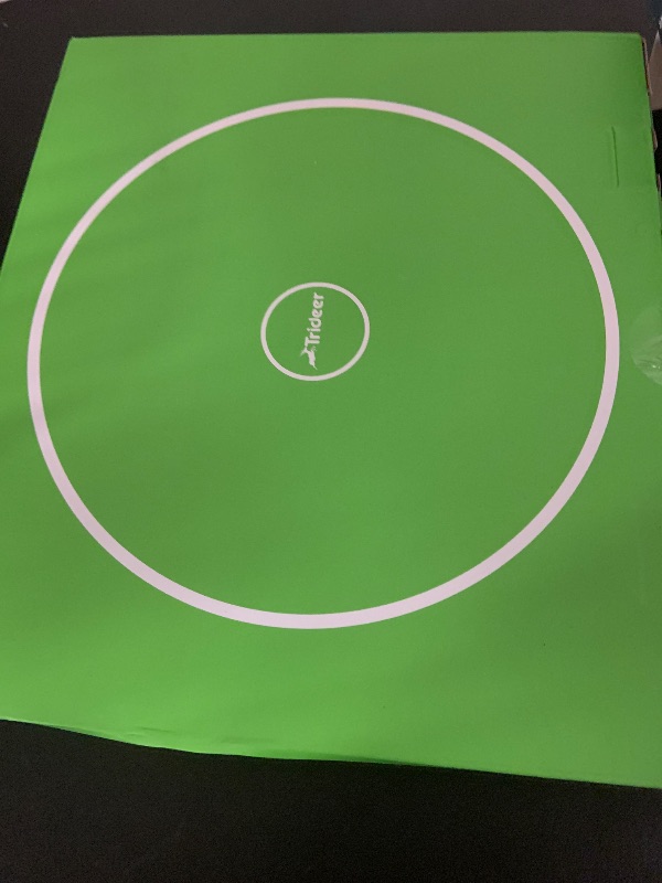 Photo 1 of Trideer Inflated Wobble Cushion - Wiggle Seat for Sensory Kids(Multiple Colors), Balance Disc (Extra Thick), Flexible Seating for All Age (34CM Turquoise)
