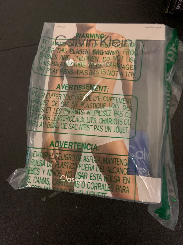 Photo 1 of Calvin Klein Low Rise Trunk 3 Pack Medium