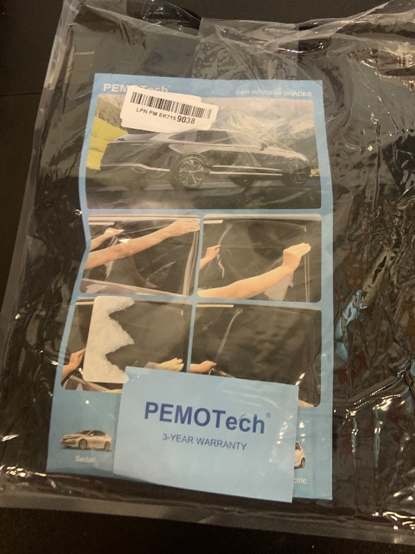 Photo 1 of PEMOTech Car Window Shades(2 Pack)-Certified Car Side Window Sun Shades, UV Protection Breathable Spandex Baby Window Covers, Universal Fit Most (99%) of Cars, Protect Privacy for Family (27.2"x39.8")