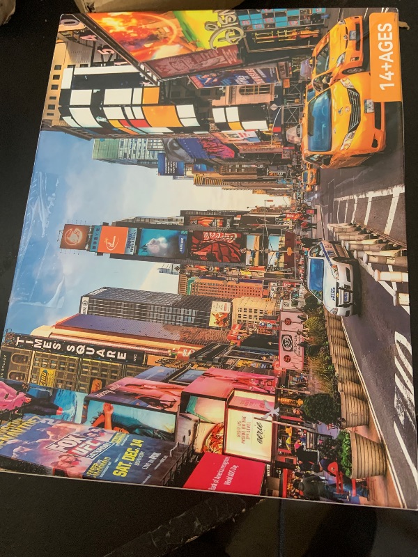 Photo 1 of Jigsaw Puzzle - 1000 Piece Jigsaw Puzzles for Adults, Family Game - New York City - 27 x 20 Inches - Challenging Family Activity Perfect for Game Nights
