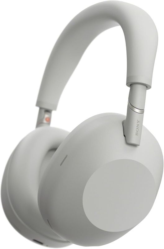 Photo 1 of Sony WH-1000XM6 The Best Wireless Noise Canceling Headphones, HD NC Processor QN3, 12 Microphones, Adaptive NC Optimizer, Mastered by Engineers, Studio-Quality, 30-Hour Battery, Platinum Silver
