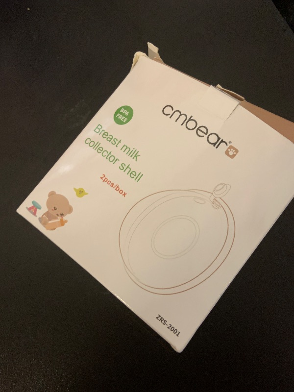 Photo 1 of Chargenyang Breast Shells Nursing Cups Milk Saver Protect Sore Nipples for Breastfeeding Collect Breastmilk Leaks for Nursing Moms Soft and Flexible Silicone Material Reusable, 2-Pack