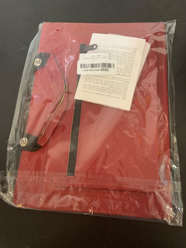 Photo 1 of Laptop Case Cover Sleeve for Samsung Galaxy Book2 360 13 NP730QED-KA2US NP730QED-KB1US with Portable Bag with Bag Handle,Red