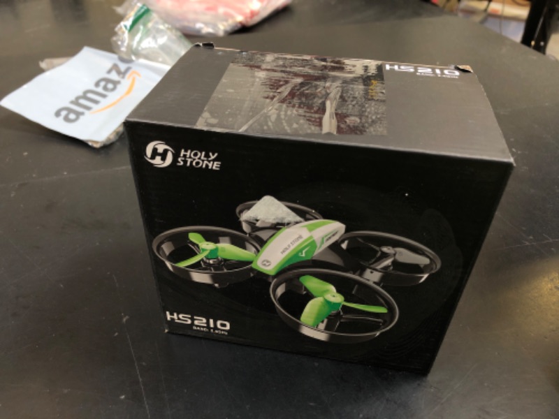 Photo 1 of Holy Stone Mini Drone for Kids and Beginners, Indoor Outdoor Quadcopter Plane for Boys Girls with Auto Hover, 3D Flips, 3 Batteries, Headless Mode, Great Gift Toy for Boys and Girls, HS210 Green