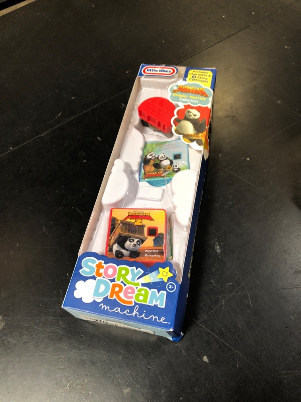 Photo 1 of Little Tikes Story Dream Machine DreamWorks Kung Fu Panda Dragon Warrior Story Collection, Storytime, Books, DreamWorks Animation, Audio Play Character, Gift and Toy for Ages 3+ Years
