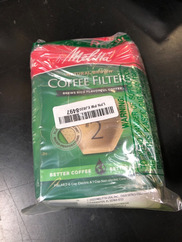 Photo 1 of Melitta FBA_622752 Coffee FLTR BRWN NO2, 1, brown