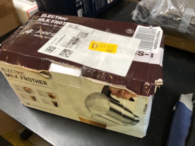 Photo 1 of Milk Frother and Steamer, Large Capacity Detachable Electric Milk Frother, Automatic Warm and Cold Foam Maker, Hot Chocolate Maker, BPA Free