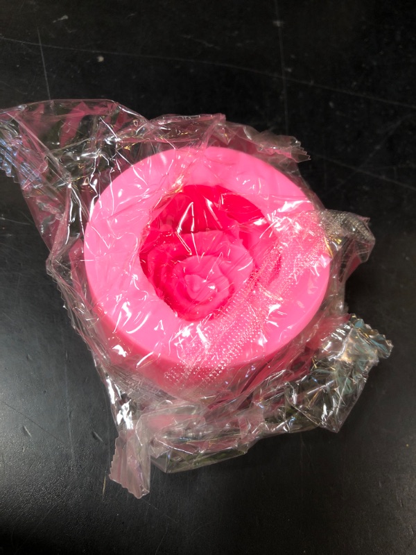 Photo 1 of 3D Rose Silicone Molds, 1PC Big Rose Resin Candle Mold, Bloom Flower Silicone Fondant Mold for Handmade Chocolate Candy Cake Dessert Soap Wax Candle Polymer Clay Art Craft