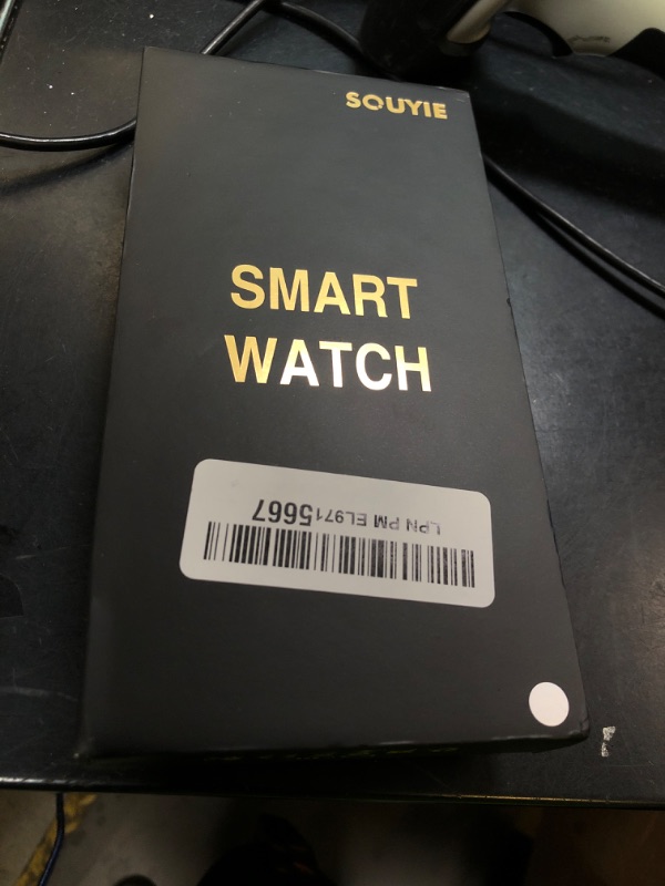 Photo 1 of Smart Watch for Men (Answer/Make Call),1.43''AMOLED Screen with 24 Hours Healthy Monitor, 100+ Sports Modes Fitness Tracker Watch, 400mAh Battery Pedometer Calorie Smartwatch Compatible Android iOS