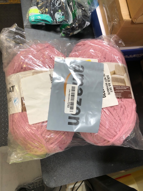 Photo 1 of Bernat Blanket - 2 Pack of 220 Yards/10.5 oz Lotus 100% Polyester Yarn