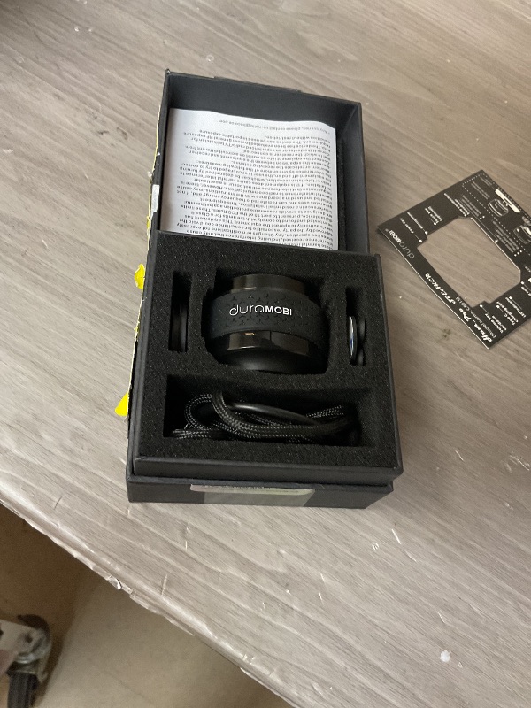 Photo 1 of Swokely Wireless Mini BT Bone Conduction Speaker, Portable Sound Box, Magnetic Adsorption, RGB Color Light, IP54 Waterproof, Creative Portable Speaker Mini Size Music Player for Home Outdoor Travel