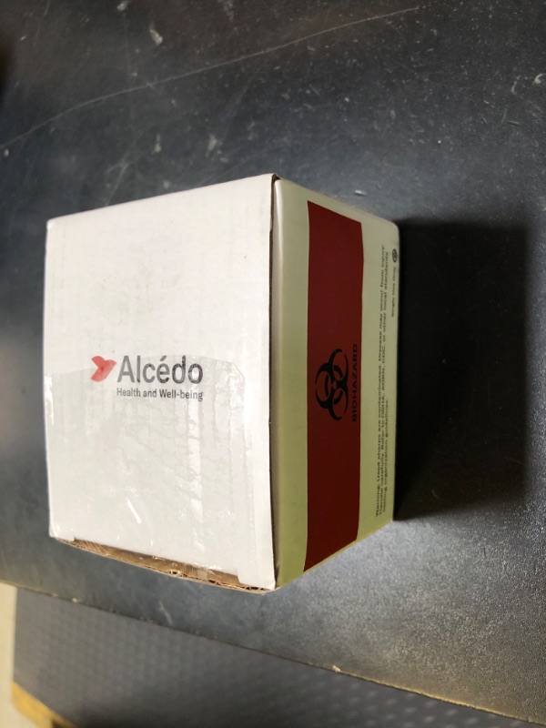 Photo 1 of Alcedo Portable Sharps Container for Travel and Home Use (3-Pack), Small 0.1L Container for Diabetes Insulin Pen Needle Disposal, Mini Sharps Box, Medical Grade