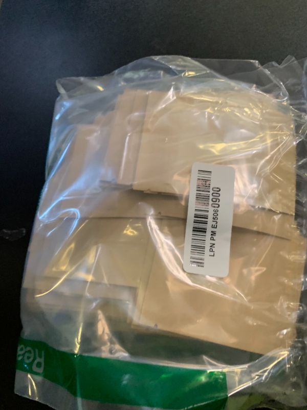 Photo 1 of 100 Pcs Small Resealable Seed Envelopes, Mini Zip Lock Kraft Bags with Window, 2.7"x3.5" Coffee Sample Bags Resealable Ziplock Bags, Small Business for Samples Bags, Food Storage Bags