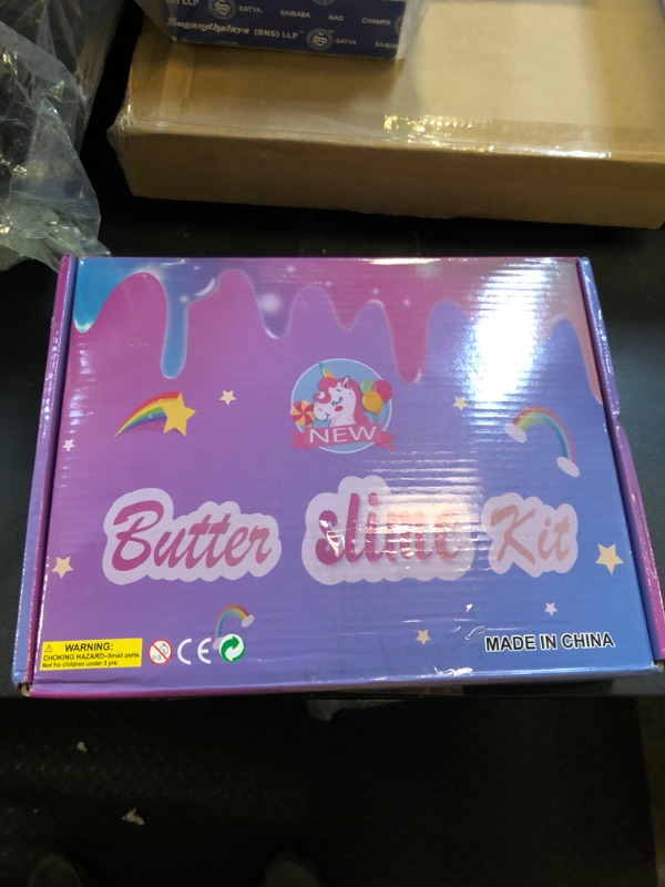 Photo 1 of Gift Butter Slime Kit for Girls 10-12, FunKidz Ice Cream Soft Slime Making Kit Ages 8-12 Kids Slime Toys Ideal Birthday Party Present
