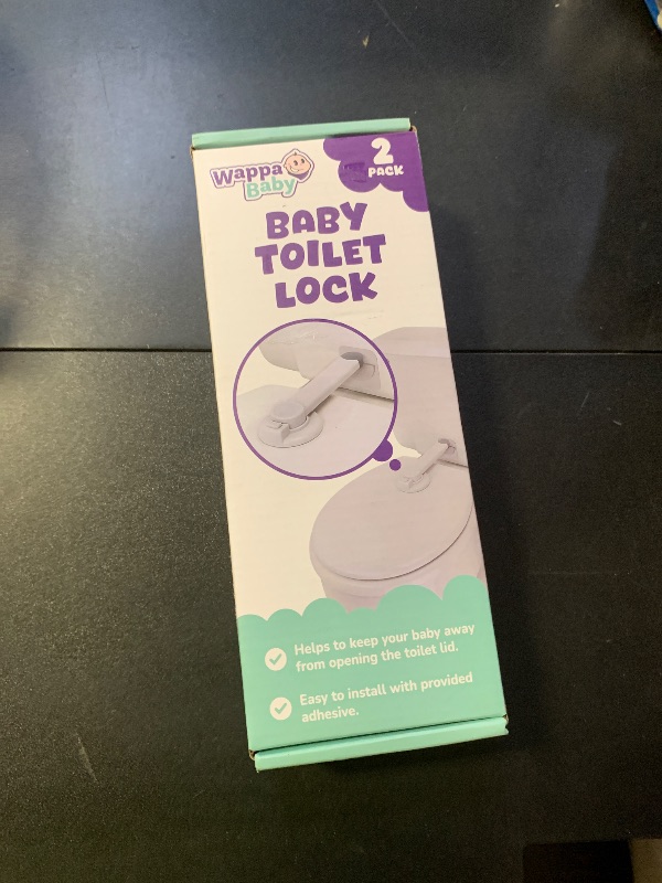 Photo 1 of Toilet Locks Baby Proof (2-Pack) Ideal Baby Proof Toilet Lid Lock with Arm – No Tools Needed Easy Installation with 3M Adhesive – Top Safety Toilet Seat Lock – Fits Most Toilets, White