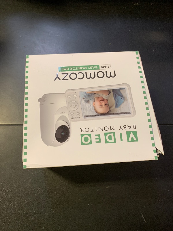 Photo 1 of Momcozy Video Baby Monitor, 1080P 5" HD Baby Monitor with Camera & Wall Mount, Infrared Night Vision, 5000mAh Battery, 2-Way Audio, Temperature Sensor, Lullabies, 960ft Range, Ideal for New Moms, BM01