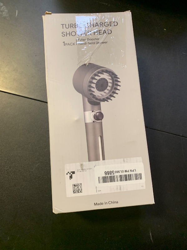 Photo 1 of Filtered Shower Head with Handheld & High Pressure - Ion Drops Shower Head with 75" Stainless Hose for Hard Water | 3 Spray Modes Shower with 10 Replaceable Filters
