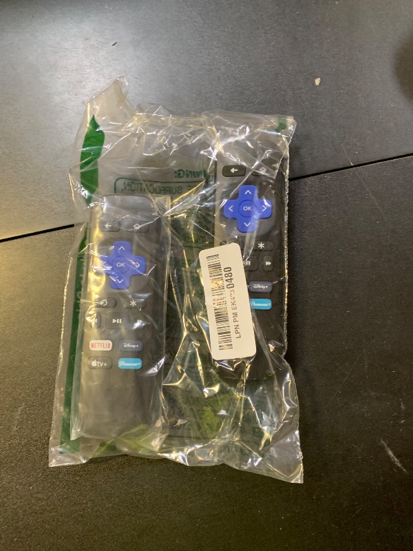 Photo 1 of ?Pack of 2? Replacement Remote for Roku Box,for Roku Express,for Roku Premiere,for Roku Player,for Roku1/2/3/4,(NOT for Stick and TV or Game)