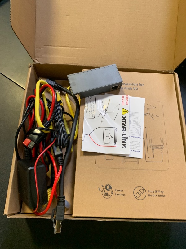 Photo 1 of XTAR-Link EL3 V2- DC Power Supply for Starlink Standard ACTUATED (Gen 2),12V to 48V DC Power Supply,Reduce Power Consumption (EL3 V2 Set)