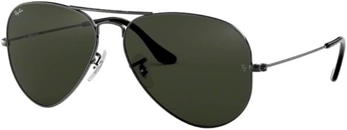 Photo 1 of Ray-Ban RB3025 Metal Aviator Sunglasses For Men For Women +BUNDLE with ACCESSORY EYEWEAR KIT