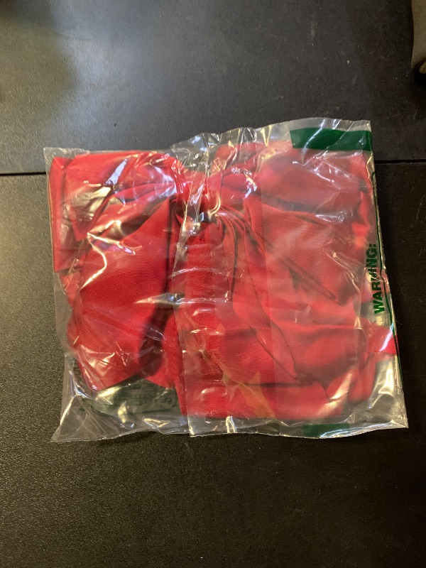 Photo 1 of 2Pcs Satin Hair Ribbon Bows for Girls, Long Tail Hair Bows with Alligator Clips Aesthetic Hair Accessories (Red)