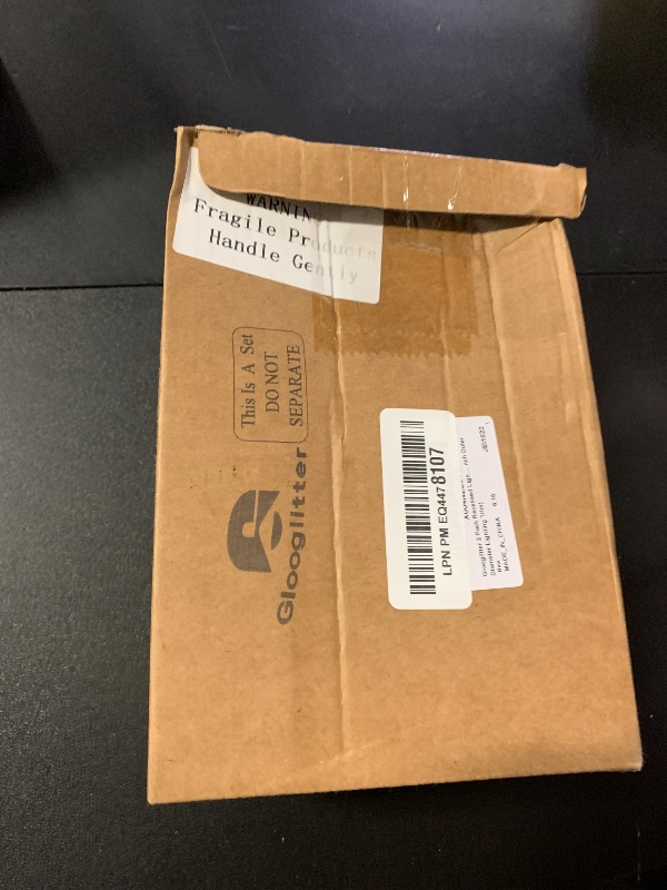 Photo 1 of Glooglitter 2 Pack Recessed Light Cover for 6 Inch Light Half Shade Deflector Embedded-into Install Recessed Lighting Trims for Bedroom Corridor Office Rv (7.3 Inch Outer Diameter Lighting Trim)