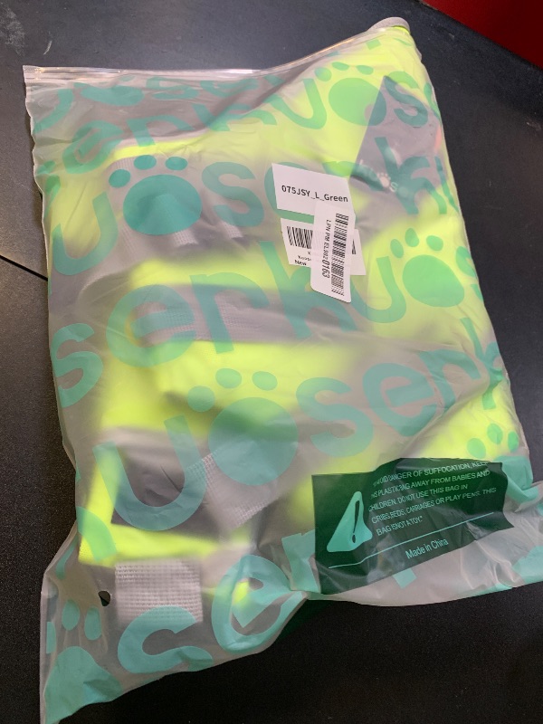 Photo 1 of Kuoser LARGE Dog Swim Vests - Reflective Life Jackets for Beach & Boating, Green