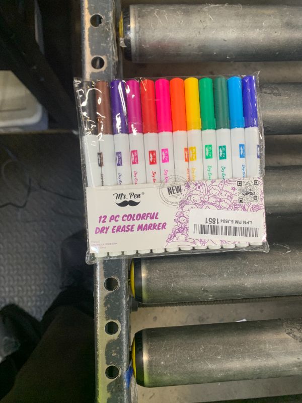 Photo 1 of Mr. Pen- Dry Erase Markers, 12 Pack, Assorted Colors, White Board Markers Dry Erase Pens, Whiteboard Markers