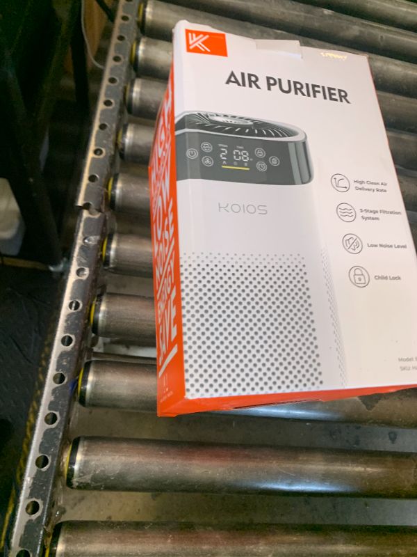 Photo 1 of Air Purifiers for Bedroom Home, KOIOS H13 True HEPA Air Purifier for Large Room Pet Hair Filter Covers Up to 1200 ft², Air Quality Sensor, Fragrance Sponge, Air Cleaner for Smoke Odor Dander Pollen