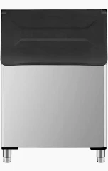Photo 1 of VEVOR Commercial Ice Maker Storage Bin, 500LBS Capacity Ice Bin, Stainless Steel Ice Storage Bin with Filter and Adjustable Anti-Slip Rubber Feet, Suitable for Restaurant Hotel and Beverage Shops