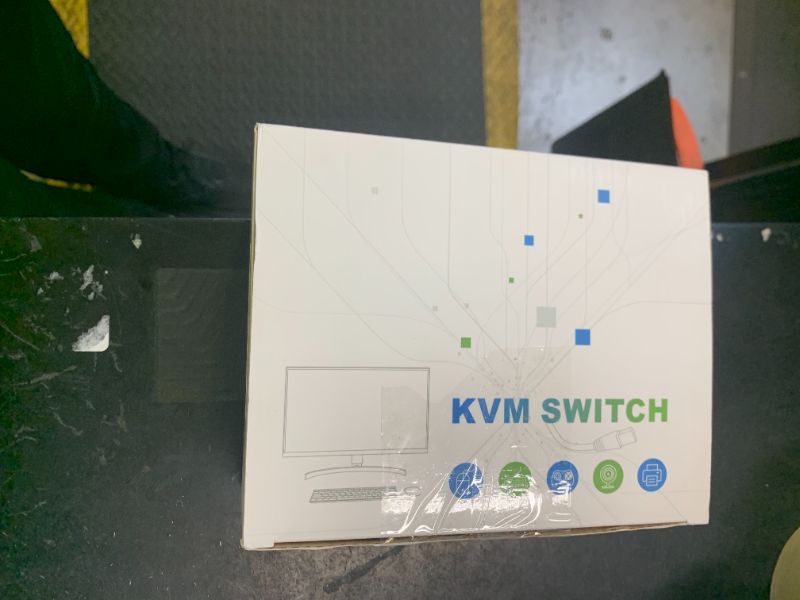 Photo 1 of 4K@60Hz HDMI KVM Switch USB3.0 4 Computers 1 Monitors HDMI 4 Port KVM Switches for 4 PC Share 1 Monitor and 4 USB 3.0 Devices SPDIF L/R Mic Audio with IR Remote Control and 4xUSB 3.0 Cables