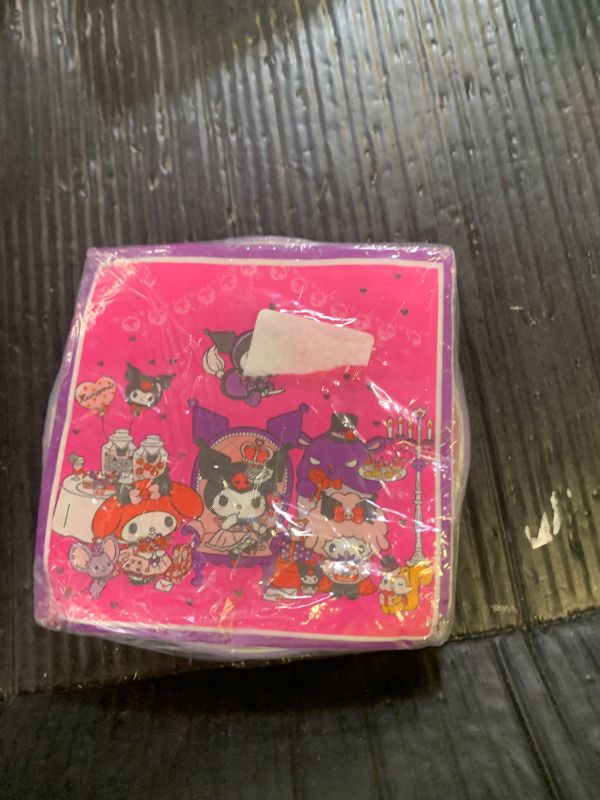 Photo 1 of 40Pack Kuro birthday Party Supplies include 20 plates, 20 napkins for the Kuro party decoration