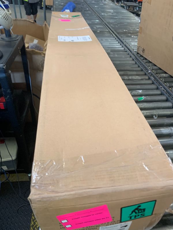 Photo 1 of Amazon Basics Smart Box Spring Bed Base, 9-Inch Height Mattress Foundation, Tool-Free Easy Assembly, King, 79"L x 75.5"W x 9"H, White