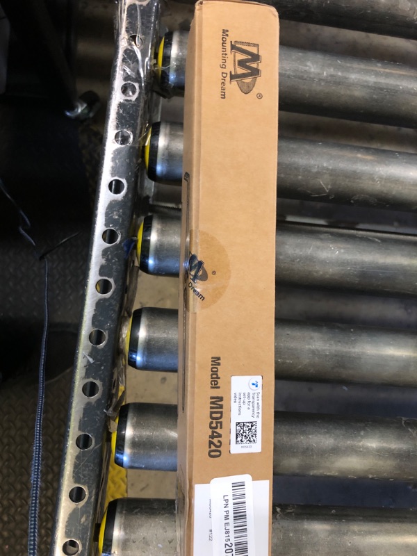Photo 1 of Mounting Dream Soundbar Mount Bracket for Mounting Above or Under TV Fits Most of Sound Bars Up to 15 Lbs, with Detachable Long Extension Plates MD5420