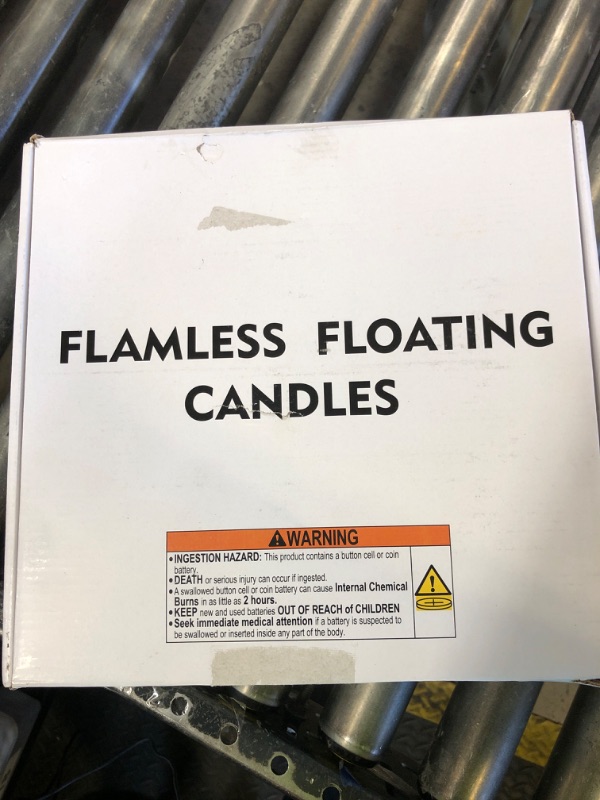 Photo 1 of Homemory 48 Pack 3” Flameless Led Floating Candles, 200 Hour White Battery Operate Waterproof Tealights for Cylinder Vases, Centerpieces at Wedding Decor, Party, Pool
