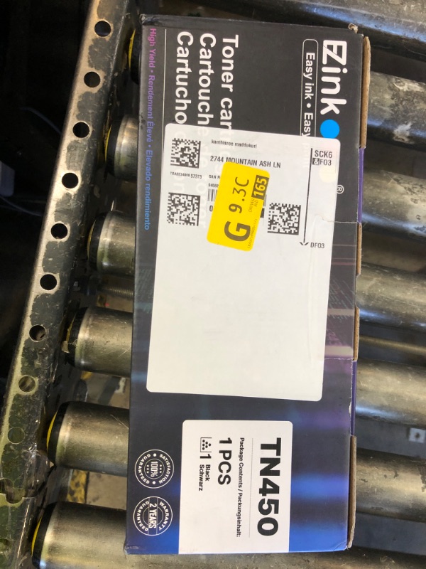 Photo 1 of E-Z Ink Compatible Toner Cartridge Replacement for Brother TN450 TN420 TN-450 TN-420 to use with HL-2270DW HL-2280DW HL-2230 HL-2240 MFC-7360N MFC-7860DW DCP-7065DN Intellifax 2840 2940 (1 Black)