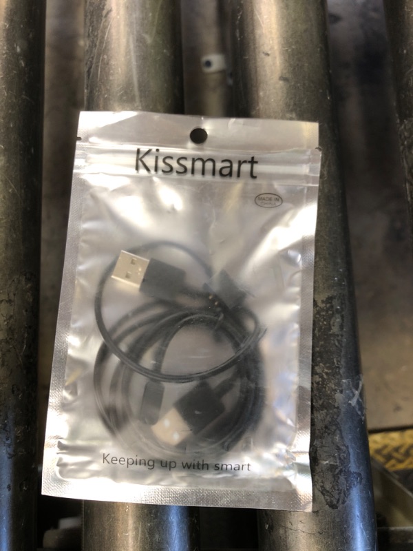 Photo 1 of Kissmart Charger for Xiaomi Mi Band 8/ Band 9, Replacement USB Charging Cable Cord for Mi Band 8/9 Fitness Tracker (2Pack, 2ft/60cm)