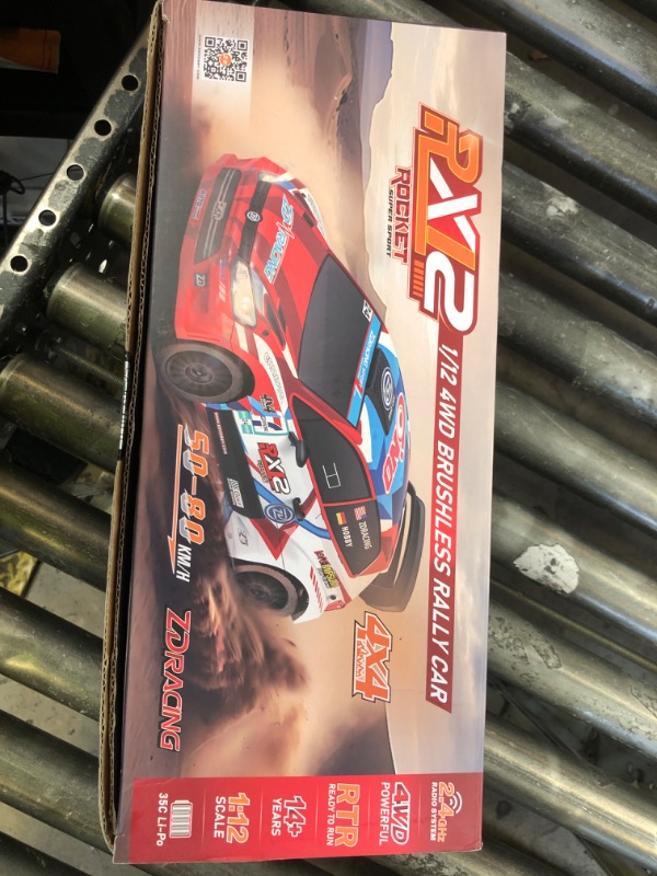 Photo 1 of ZD Racing 1/12 Fast RC Cars for Adults, Max 50 MPH Brushless Drift Car with Gyro, 4WD RTR High Speed Rally, with 3S 2200 mAh Drifting RC Remote Control Car for Adult