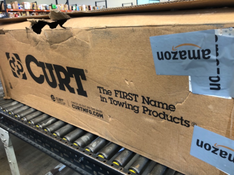 Photo 1 of CURT 113903 Class 1 Trailer Hitch with Ball Mount, 1-1/4-In Receiver, Fits Select Ford Fusion, Lincoln MKZ, Mercury Milan, GLOSS BLACK POWDER COAT